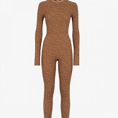 skims fendi|SKIMS Fendi jumpsuit.